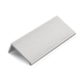 Rergy 10 Pack 2-1/2" Cabinet Pulls Brushed Nickel Finger Pulls for Cabinets - color: Brushed Nickel, size: Hole Center: 2-1/2in(64mm)