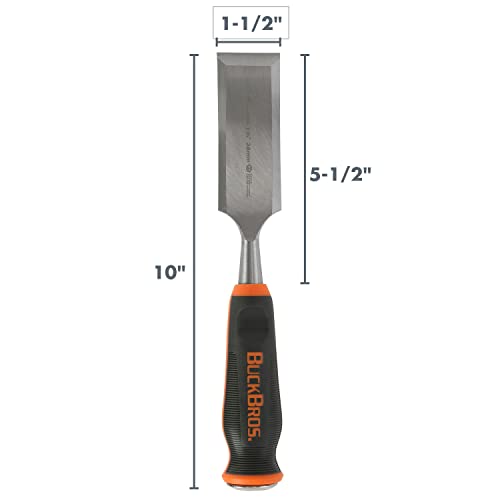 Buck Knives 1-1/2" COMFORT GRIP CHISEL - style: 1-1/2 Inch