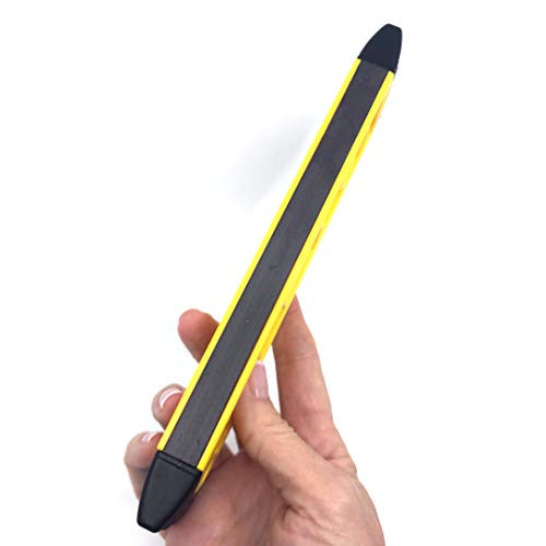 Swanson Tool TL021M 9 In. Speedlite Magnetic Torpedo Level with Rubber End Caps, yellow - size: 9" (Pack of 1), style: Speedlite® Magnetic Torpedo Level with Rubber End Caps