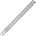2-Pack SDS Plus Masonry Drill Bits 3/4 Inch x 18 Inch Long Rotary Hammer Drill Bits Carbide Tipped for Concrete Brick Cement Stone Block. - size: 2 Pcs 3/4", style: 18"