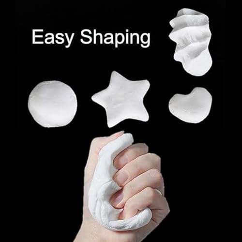 5-Pack White Seal Putty Waterproof Duct Seal Repair Sealing Clay, Quick Mending Mud for Drain Connection,Air Conditioning Hole, Wall Hole