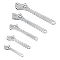 JEUIHAU 6 8 10 12 15 In Adjustable Wrench Set, SAE and Metric Scale