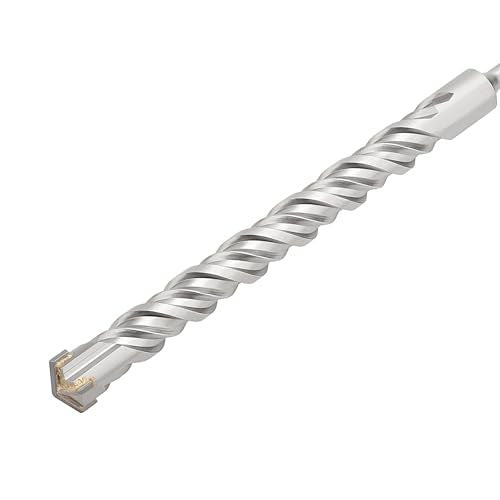 2 Pcs 9/16"x 12.2"(14x310mm) SDS Plus Rotary Hammer Bit for Concrete - size: 9/16 in x 12.2 in (14 x 310mm)