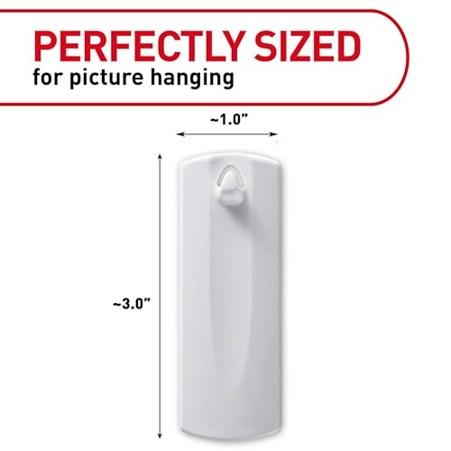 Command 4 lb Sawtooth Hangers, 4 Hangers, 8 Strips - size: 1 Pack