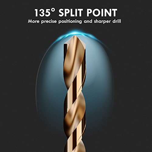 Metric 16Pcs 3mm M35 Cobalt Drill Bit Set - size: 3mm（16pcs）