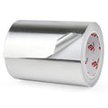 BOMEI PACK Aluminum Foil Tape,Heavy Duty Metal Foil Tape,High Temperature Silver Duct Tape,Perfect for Sealing & Patching,HVAC,Air Ducts,Insulation and Metal Repair (6 Inch) - size: 6 Inch x 30 Yards