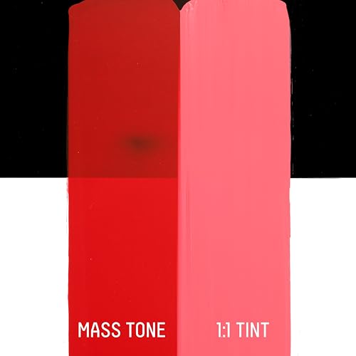 Liquitex BASICS Acrylic Paint, 32-oz Jar, Cadmium Red Medium Hue - color: Cadmium Red Medium Hue, size: 32 Fl Oz (Pack of 1)