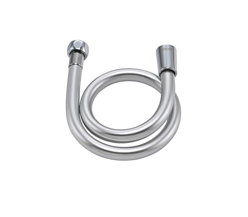 23 Inches PVC Shower Bidet Hose Shower Faucet Hose - color: Silver, size: 23 In