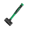 Dead Blow Hammer, Rubber Mallet with Non-Slip Grip, Marring Resistant (2LB) - size: 2LB