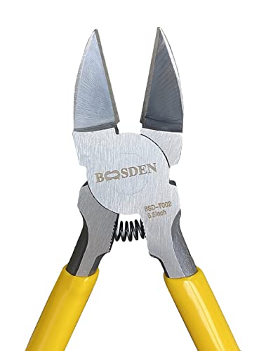 BOOSDEN Wire Cutter 6.5 inch Cutting Pliers Diagonal Cutter Snipper 2 Pack - size: 6.5"- 2 Pack