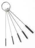 10" Extra Long Tube Brush Set - Small 5 Pack - Black - color: Black, size: Small 5 Pack (2mm 3mm 4mm 5mm 6mm)