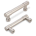 10 Pack 3 Inch(76mm) Kitchen Cabinet Handles Brushed Satin Nickel Cabinet Pulls Alloy Drawer Pulls Solid Cabinet Hardware - color: Brushed Satin Nickel, size: 3'' Hole Center(76mm)