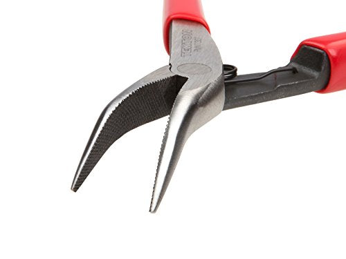 TEKTON Mini 45-Degree Long Nose Pliers | PMN11301 - style: Bent Long Nose
