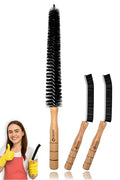 Dryer Lint Brush Vent Trap Cleaner, Refrigerator Condenser Coil Brush & Crevice Gap Cleaning Brush (2PCS) for Household Use - Grout Scrub Brush, House Cleaning Supplies, Home Essentials