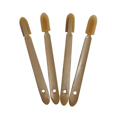 JMIBASIC Grout Caulk Finishing Tool - Multi Size 4 Pieces Set - Smooth Grout Sealant Silicone Caulking Tool - Rubber Spatula Spreader - Grout Sealer Applicator - Ergonomic Handle Grip_ABS (1.1 Inch) - size: 1.1 Inch
