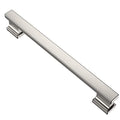 Alzassbg Brushed Satin Nickel Cabinet Pulls and Handles 10 Pack, AL3061SN - color: Brushed Satin Nickel, size: 6-1/4" Hole Center