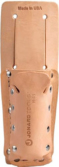 Jonard Tools H-45 Leather 2 Pocket Tool Belt Pouch for Scissors, Pliers, Wire Strippers, and More - style: Leather Tool Belt Pouch