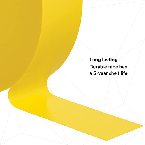 3M Scotch Vinyl Color Coding Electrical Tape 35, 3/4 in x 66 ft, Yellow - 10844-BA-10