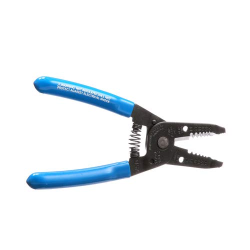 Klein Tools 1011 Multi-Purpose Wire Stripper and Cutter, Made in USA, 10-20 AWG Solid and 12-22 AWG Stranded Wire