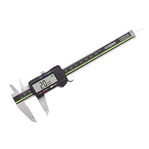 Sattiyrch 6 Inch Digital Caliper, Stainless Steel Precision Measuring Tool