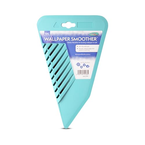 Axus Decor Wallpaper Smoother - Flexible Wallpaper Smoothing Tool - Anti-Slip Grip, Smooth & Refined Edges - Ideal Tool for Professional Decorator and DIY Enthusiastic