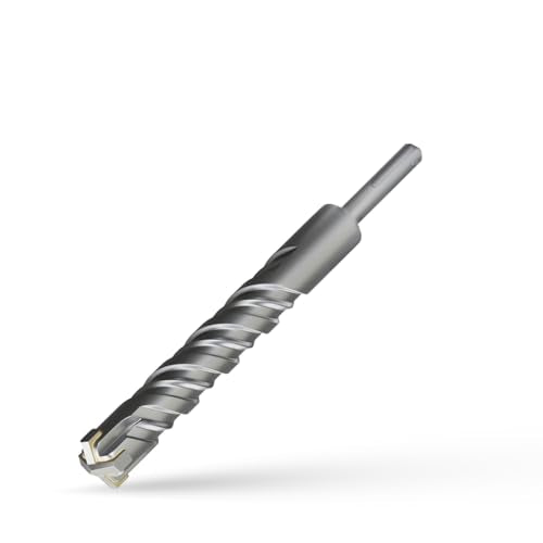 CSOOM SDS Plus Rotary Hammer Drill Bit 1"x8.27", Professional Concrete Drill Bit for Concrete, Brick, Stone and Cement Walls - size: 1"x8.27"