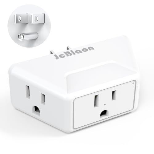 JcBlaon Multi Plug Outlet Extender, 3-Side Design Wall Plug Adapter, Plug Extender, 3 Plug wall adapterCruise Ship Essentials for Bathroom Kitchen Office Travel - color: 3 Prong Plug-1 Pack