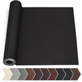 Leather Repair Tape, 17X79in Leather Repair Kit for Furniture Black - color: Black, size: Litchi Grain 17 x 79 In