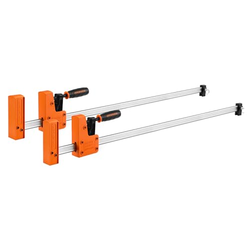 Jorgensen 30-inch Bar Clamps Set, 2-pack Cabinet Master 90° Parallel Clamps - size: 30 Inch