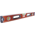 Bahco 466-800-M IR466-800-M Magnetic Spirit Level with 3 Vials ±0.5 mm/m, Orange/Silver/Grey - size: 80cm magnetisch