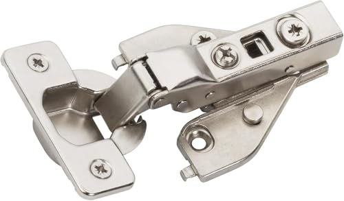 Amerock 1 Pair 1/2" Overlay Self-Closing Euro Concealed Cabinet Hinge - size: 1/2 Inch (13 mm) Overlay