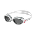 Speedo Unisex-Adult Swim Goggle Biofuse 2.0 - color: White/Red/Light Smoke