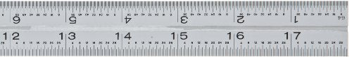 Mitutoyo 180-405U, 150mm (1mm, 0.5mm, 1mm, 0.5mm), Steel Blade for Combination Square