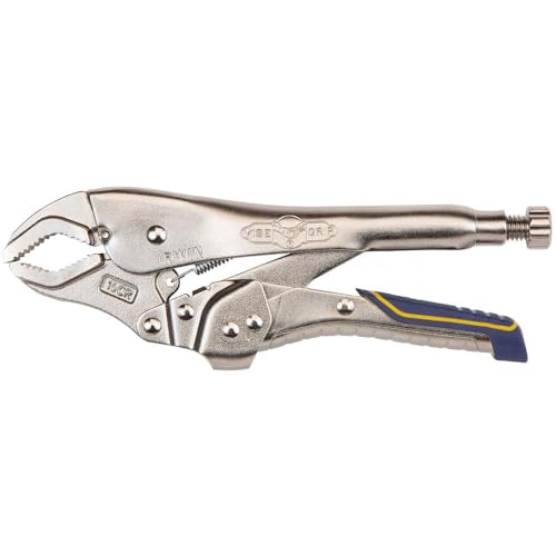 IRWIN VISE-GRIP Locking Pliers, 10-Inch Fast Release Curved Jaw (IRHT82573) - style: NEW