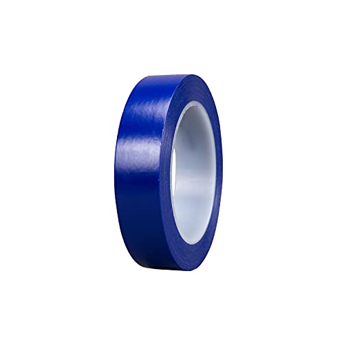 3M Vinyl Tape 471+, 1 in x 36 yd, Indigo, 1 Roll - size: 1 in x 36 yd
