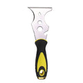 Multi-Painter's Stainless Steel Tool Spealloy Paint Scraper, Taping knife,3 in. Putty knife 15-in-1 Paint Scraper Hammer Head Soft Grip Handle Fixed Multi-Tool for Wood, Wallpaper Grout - size: 3"