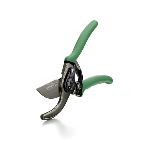 Scotts 2-Piece Pruning Tool Set – Includes 8 in. Bypass Pruning Shears for Live Plants and Soft Stems, and 7.5 in. Folding Saw for Cutting Thick Branches - style: Bypass Pruner & Folding Saw Set
