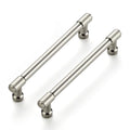 Ravinte Brushed Nickel Kitchen Pulls Cabinet Handles 5 Inch 5 Pack - color: Brushed Nickel, size: 5 Inches Hole Center