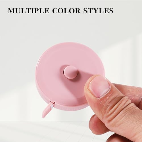 3 Pack Tape Measure, Measuring Tape for Body Measurements,Fabric Sewing Tailor Cloth Knitting, Craft Weight Loss Retractable 60-inch 1.5 Meter, Premium Sewing Tape Double Scale Ruler