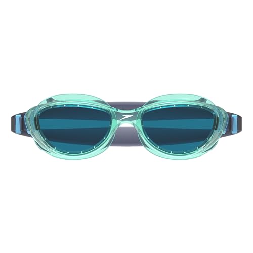Speedo Unisex Swim Goggles Hydrospex Classic - color: Futura Fair Aqua/Cobalt