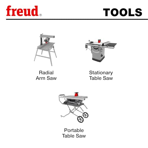 Freud LM72R008 8" Heavy-Duty Rip Blade, Multi, One Size - style: 8-Inch 24 Tooth FTG Ripping Saw Blade with 5/8-Inch Arbor and PermaShield Coating