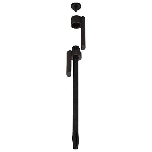 Nuk3y Door Saver 2 II Hinge Pin Stop Fits All 3"" to 4-1/2"" Residential Hinges (Oil Rubbed Bronze) - color: Oil Rubbed Bronze