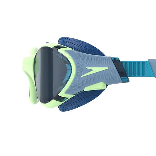 Speedo Unisex-Adult Swim Goggle Biofuse 2.0 - color: Pale Clover/Cobalt