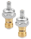 21-308L & 21-309L Cold & Hot Valve Repair Kit Fit for Krowne Royal Series Faucets & Pre-Rinse Units，1/4 Turn Ceramic Cartridge，Not Include Handle