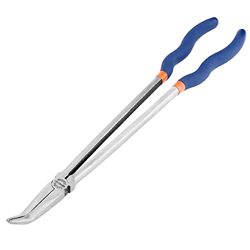 16'' Extra Long Needle Nose Pliers for Narrow and Limited Spaces - style: 16'' 45 Degree Angle