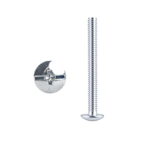 Machine Screws - 8-32 x 1-1/2" M4x38（25pcs）, Perfect Fit for Knob and Pull Installation, Machine Thread Screws for Drawers & Doors - size: 8-32 x 1-1/2"