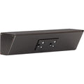 Task Lighting TR Series Angle Power Strip, 9 inch, 1 Dual Receptacles, Black - color: Black, size: 9 Inch