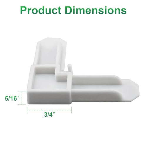 MP7729 Screen Frame Corner 5/16 in. x 3/4 in.- Replacement Parts 10PK