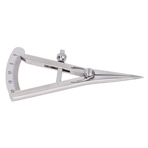 Marking Gauge, Stainless Steel Scribe Tool, Caliper Measuring Tool for Leather Trimming Projects