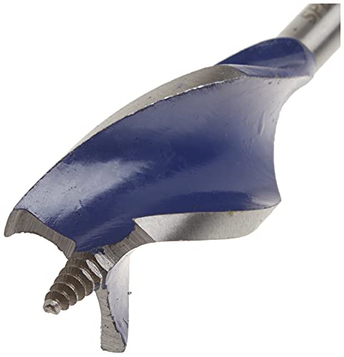 IRWIN SPEEDBOR Tri Flute Wood Drill Bit 1-1/4" X 6"(3041009) - size: Pack of 1, style: 1-1/4-Inch Bit